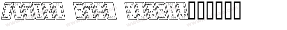 Domino smal kursiv字体转换